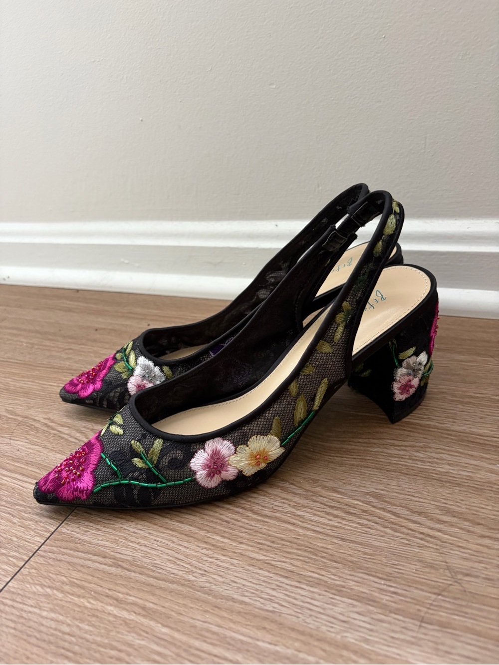 Betsey Johnson Lira Slingback Heels